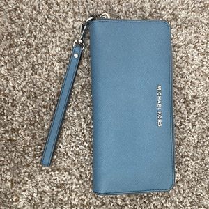 Large Blue Michael Kors Wallet